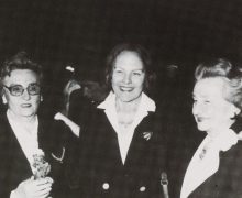 1991 - Le sorelle Fontana con Nilde Jotti