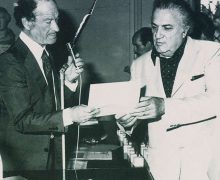 1975 - Domenico Pertica e Federico Fellini