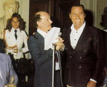 1977 - Domenico Pertica con Alberto Sordi