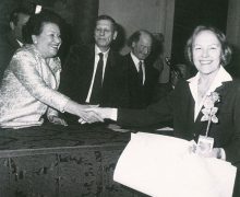 1986 - Flora Volpini e Nilde Jotti